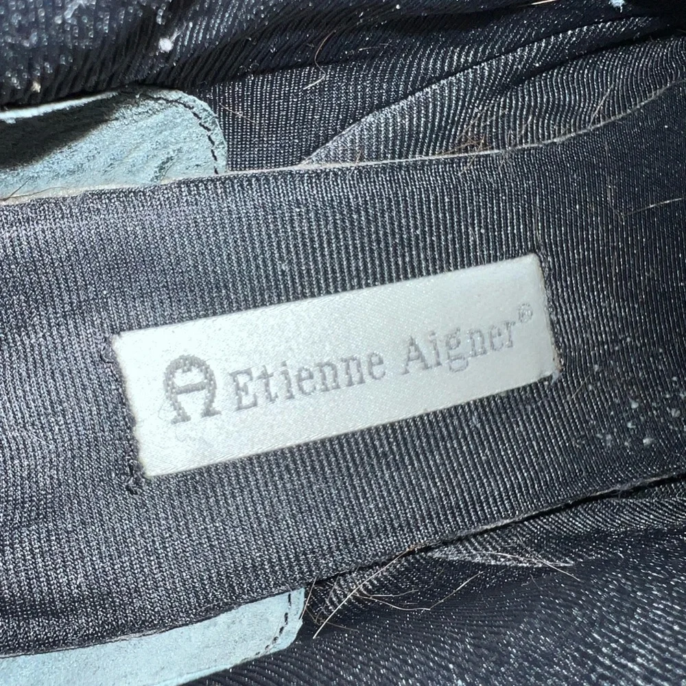 🖤✨ Etienne Aigner Leather Ankle Boots Buckle Detail • Made in Brazil • Classic
